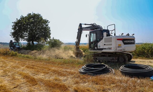 Kayacık ve Topçu mahallelerine yeni su hattı