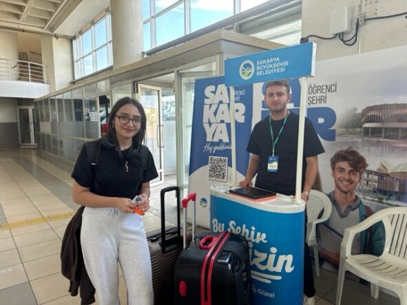 Türkiye’nin dört bir yanından gence Sakarya’da ‘hoş geldin’ karşılaması